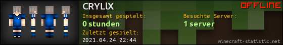 Benutzerleisten 560x90 für CRYLlX