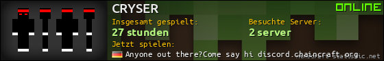 Benutzerleisten 560x90 für CRYSER