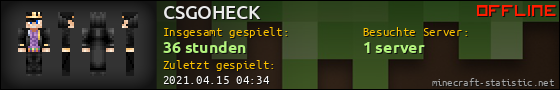 Benutzerleisten 560x90 für CSGOHECK