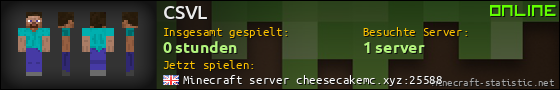 Benutzerleisten 560x90 für CSVL