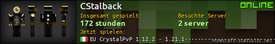 Benutzerleisten 560x90 für CStalback