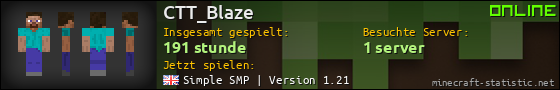 Benutzerleisten 560x90 für CTT_Blaze