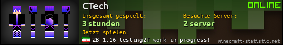 Benutzerleisten 560x90 für CTech