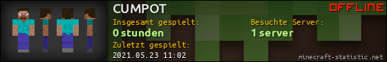 Benutzerleisten 560x90 für CUMPOT