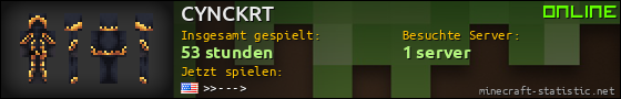 Benutzerleisten 560x90 für CYNCKRT