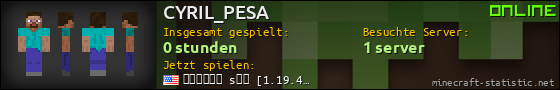 Benutzerleisten 560x90 für CYRIL_PESA