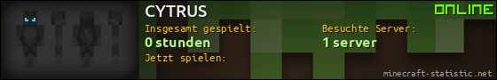 Benutzerleisten 560x90 für CYTRUS