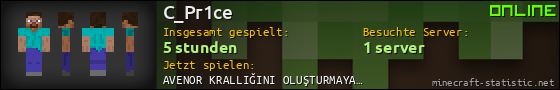 Benutzerleisten 560x90 für C_Pr1ce