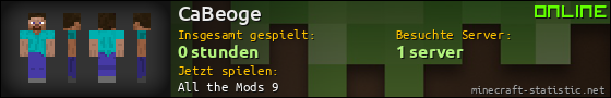 Benutzerleisten 560x90 für CaBeoge
