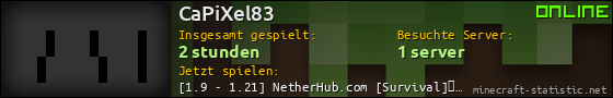 Benutzerleisten 560x90 für CaPiXel83