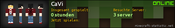 Benutzerleisten 560x90 für CaVi