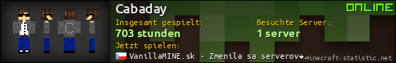 Benutzerleisten 560x90 für Cabaday