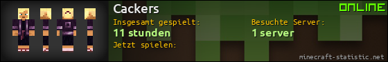 Benutzerleisten 560x90 für Cackers