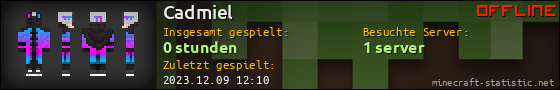 Benutzerleisten 560x90 für Cadmiel