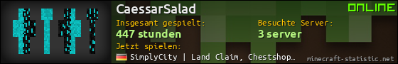 Benutzerleisten 560x90 für CaessarSalad