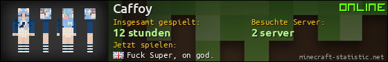 Benutzerleisten 560x90 für Caffoy