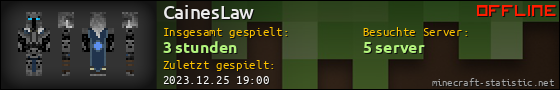 Benutzerleisten 560x90 für CainesLaw