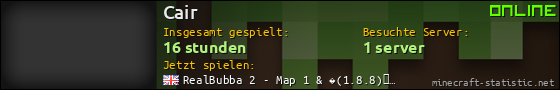 Benutzerleisten 560x90 für Cair
