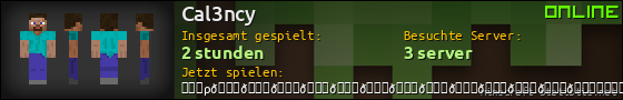 Benutzerleisten 560x90 für Cal3ncy