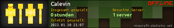 Benutzerleisten 560x90 für Calevin