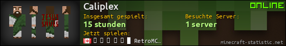 Benutzerleisten 560x90 für Caliplex