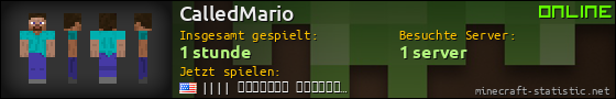 Benutzerleisten 560x90 für CalledMario