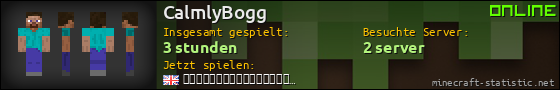 Benutzerleisten 560x90 für CalmlyBogg