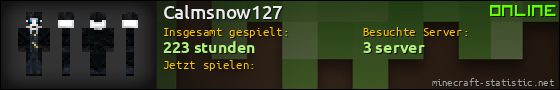 Benutzerleisten 560x90 für Calmsnow127