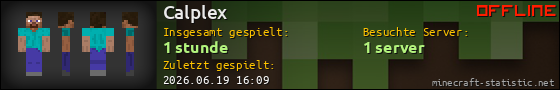 Benutzerleisten 560x90 für Calplex