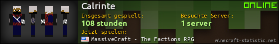 Benutzerleisten 560x90 für Calrinte