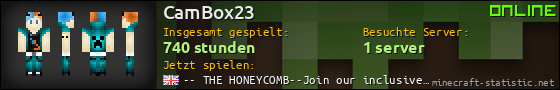 Benutzerleisten 560x90 für CamBox23