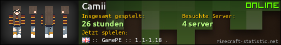Benutzerleisten 560x90 für Camii