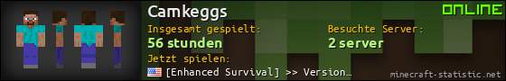 Benutzerleisten 560x90 für Camkeggs