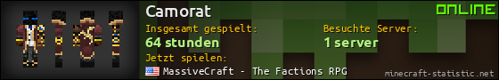 Benutzerleisten 560x90 für Camorat