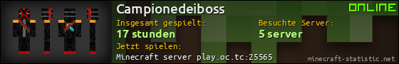 Benutzerleisten 560x90 für Campionedeiboss