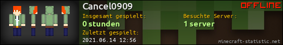 Benutzerleisten 560x90 für Cancel0909