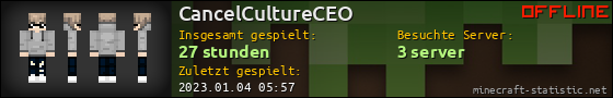 Benutzerleisten 560x90 für CancelCultureCEO