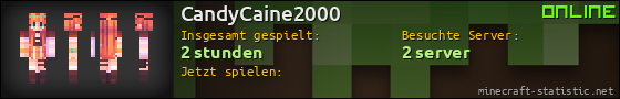 Benutzerleisten 560x90 für CandyCaine2000