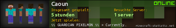 Benutzerleisten 560x90 für Caoun