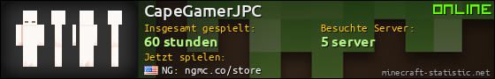 Benutzerleisten 560x90 für CapeGamerJPC