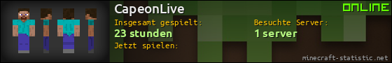 Benutzerleisten 560x90 für CapeonLive