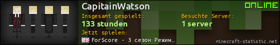 Benutzerleisten 560x90 für CapitainWatson