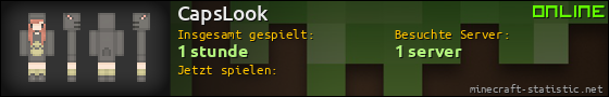 Benutzerleisten 560x90 für CapsLook