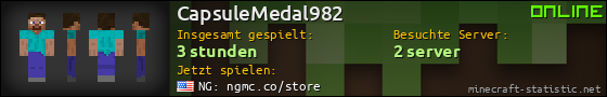 Benutzerleisten 560x90 für CapsuleMedal982