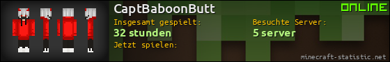 Benutzerleisten 560x90 für CaptBaboonButt