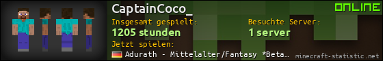 Benutzerleisten 560x90 für CaptainCoco_