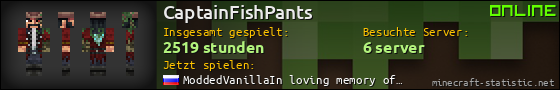 Benutzerleisten 560x90 für CaptainFishPants