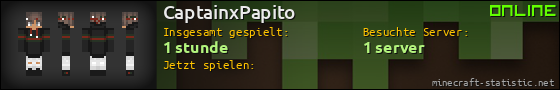 Benutzerleisten 560x90 für CaptainxPapito