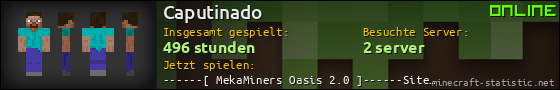 Benutzerleisten 560x90 für Caputinado