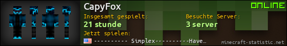 Benutzerleisten 560x90 für CapyFox